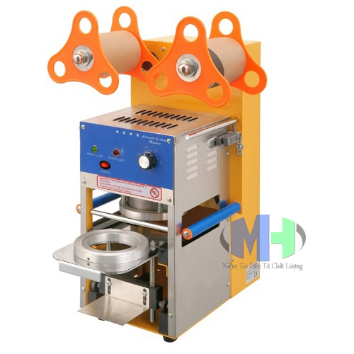 Máy Dán Miệng Cốc Bán Tự Động ZF06